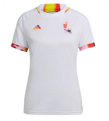 Lacne Ženy Futbalové dres Belgicko MS 2022 Krátky Rukáv - Preč